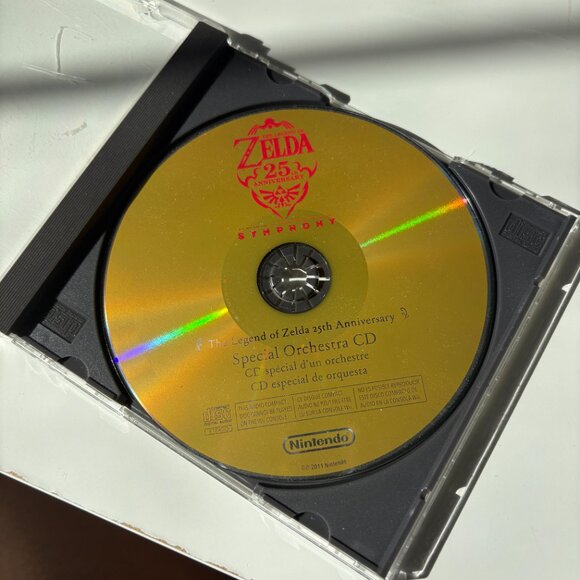 [CD ONLY] The Legend of Zelda 25th Anniversary Special Symphony Orchestra Music - Picture 1 of 3